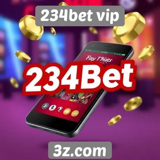 Experiência móvel no site 234bet vip