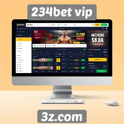 Interface do usuário no site 234bet vip